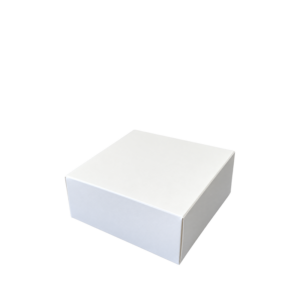 Luxe geschenkdoos - Wit (mat) - 12x12x5,5 cm