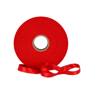 Satijnlint double faced - 16 mm (100 meter) - Rood