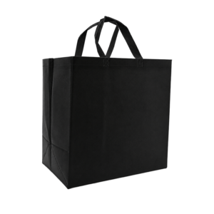 PP non woven draagtas - Zwart - 40x14x40 cm