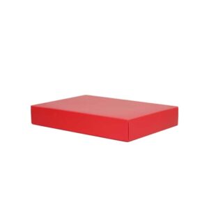 Luxe geschenkdoos - Rood (mat) - 37x26x6 cm