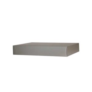 Luxe geschenkdoos - warm zilver (mat) - 37x26x6 cm