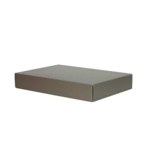 Luxe geschenkdoos - Taupe (mat) - 40x31x8 cm