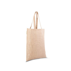 Jute draagtas jute handgreep - 38x42 cm