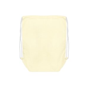 Katoenen rugtas trekkoord sluiting - Naturel - 37x48+11 cm