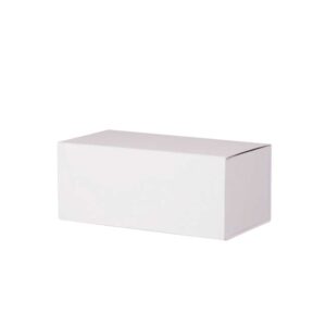 Luxe magneetdoos - Wit (mat) kraft - 19x9x7 cm