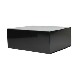 Luxe magneetdoos - Zwart (glans) - 40x30x15 cm