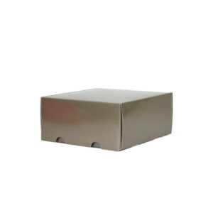 Luxe verzenddoos - Taupe (glans) - 25x23x11 cm