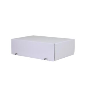 Luxe verzenddoos - Wit (glans) - 34x24x10,5 cm