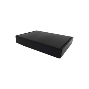 Luxe verzenddoos - Zwart (glans) - 38x27x6,8 cm