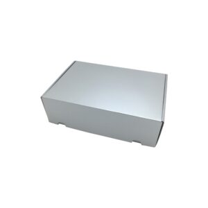 Luxe verzenddoos - Zilver (glans) - 42,5x31x15,5 cm